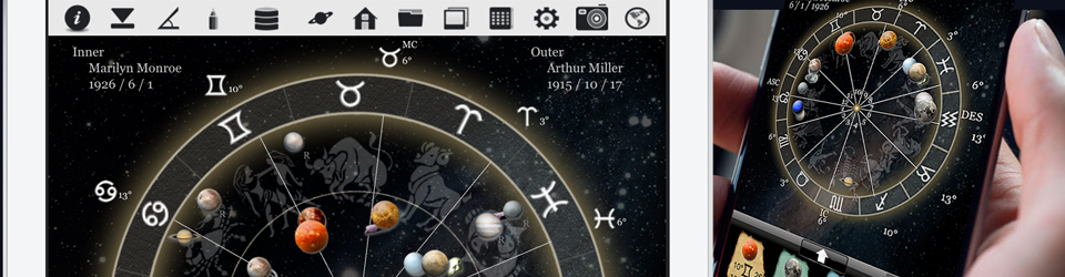 健康手帳,ホロスコープ時空,西洋占星術,スマホ,タブレット,アプリ,iphone,ipad