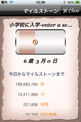 マイルストーン
