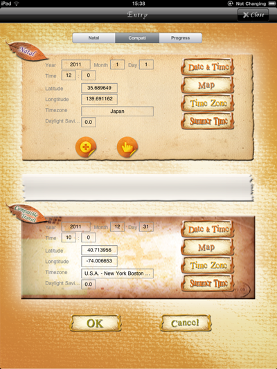 horoscope JIKU ホロスコープ 時空 3.0